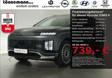 Hyundai IONIQ 9 UNIQ 110kWh 4WD 6-SITZER+NAVI+360 GRAD KAMERA+SITZ