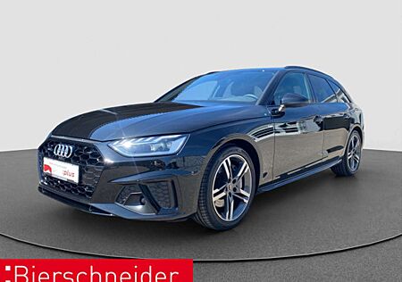 Audi A4 Av 45 TFSI qu 2x S-Line Black AHK PANO LEDER