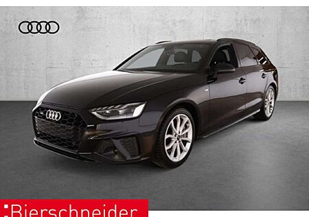 Audi A4 Av 45 TFSI qu 2x S-Line Black AHK PANO LEDER