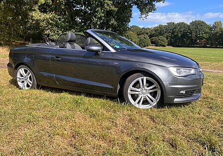 Audi A3 Cabrio quattro S line Nackenheiz. Tempo Klima Navi