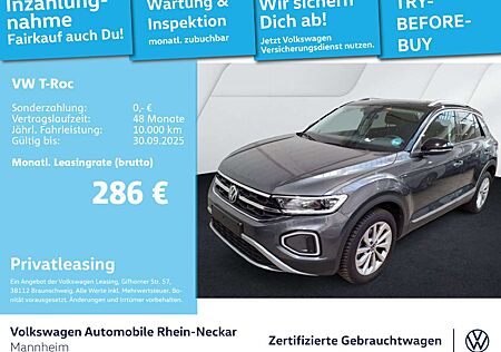 VW T-Roc Volkswagen 1.5 TSI Style DSG Navi AHK LED uvm