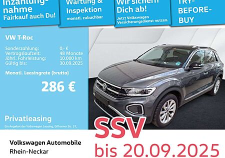 VW T-Roc Volkswagen 1.5 TSI Style DSG Navi AHK LED uvm