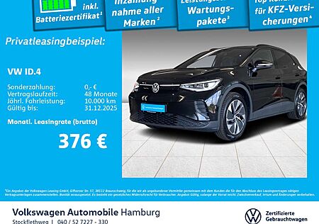 VW ID.4 Volkswagen Pro Wärmep Nav ACC CarPlay 360°Cam Panorama