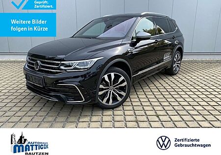 VW Tiguan Allspace Volkswagen 2.0 TDI 200 PS 4M DSG R-Line VOLL AHK/20-ZOLL/MAT