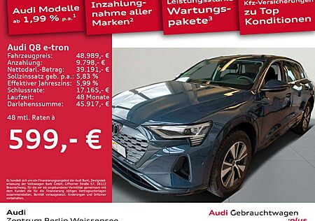 Audi Q8 e-tron 50*QUA*ADVANCED*LED*RFK*NAVI*LUFT*SHZ*