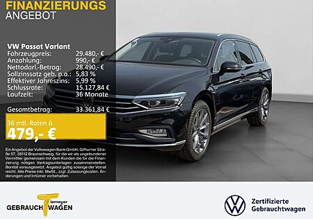 VW Passat Variant Volkswagen 1.5 TSI DSG ELEGANCE IQ.LIGHT AHK