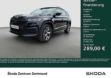 Skoda Kodiaq 2.0 SPORTLINE 4X4 AHK CAM ACC 19Z EKLAPPE