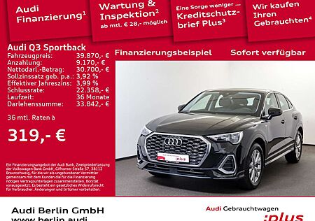 Audi Q3 S line 35 TFSI S tr. RFK NAVI LED