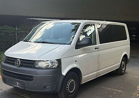 VW T5 Transporter Volkswagen Kombi lang 8-Sitzer Klima AHK