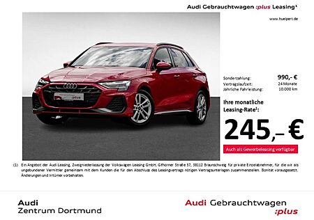Audi A3 Sportback 30 S LINE FACELIFT AHK CAM ACC LM18