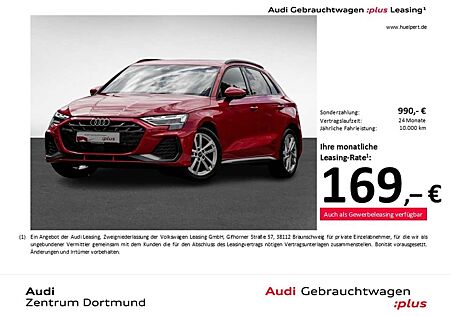 Audi A3 Sportback 30 S LINE FACELIFT AHK CAM ACC LM18