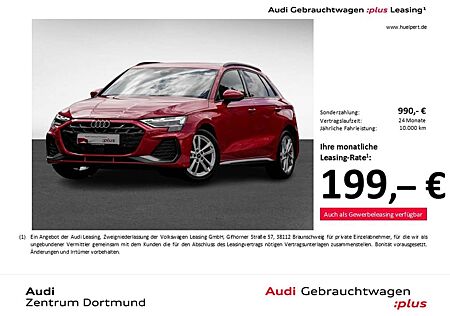 Audi A3 Sportback 30 S LINE FACELIFT AHK CAM ACC LM18