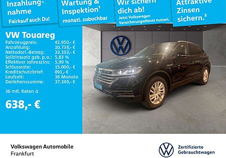 VW Touareg Volkswagen 3.0 V6 TFSI Navi AHK Pano Head Up Sitzhe