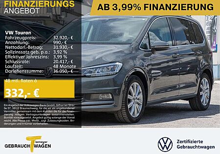 VW Touran Volkswagen 2.0 TDI DSG HIGHLINE PANO LM18 AHK KAMERA