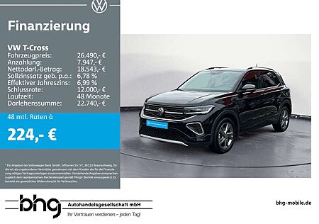 VW T-Cross Volkswagen R-Line 1.5 l TSI ACT OPF Kamera Klima