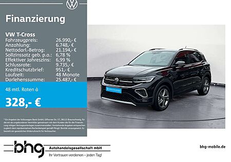 VW T-Cross Volkswagen R-Line 1.5 l TSI ACT OPF Kamera Klima