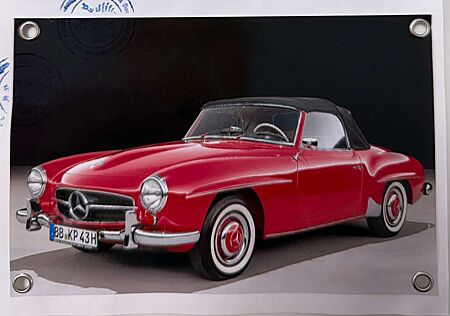 Mercedes-Benz 190 SL R121. In der Mercedes Szene bekannt