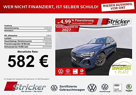 Audi Q8 e-tron Sportback quattro S-line 582,-ohne Anzahlung Pano