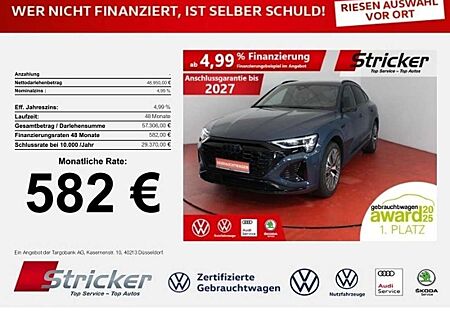 Audi Q8 e-tron Sportback quattro S-line 582,-ohne Anzahlung Pano