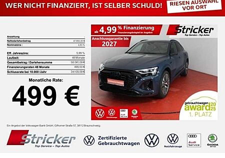 Audi Q8 e-tron Sportback quattro S-line 499,-ohne Anzahlung Pano