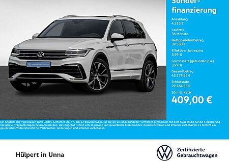 VW Tiguan Volkswagen 2.0 R-LINE 4X4 PANO AHK CAM ACC LM20 NAVI