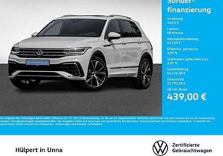 VW Tiguan Volkswagen 2.0 R-LINE 4X4 PANO AHK CAM ACC LM20 NAVI
