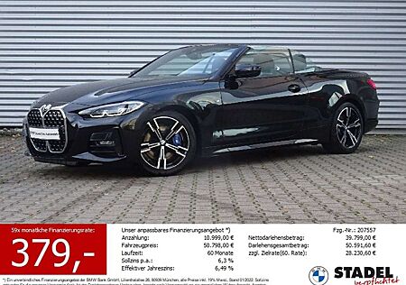 BMW 430 i Cabrio M Sport DriveParkAssist OpenAir HiFi