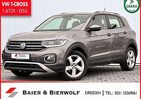 VW T-Cross Volkswagen Style 1.6TDI DSG ACC AHZ PDC LED TOP