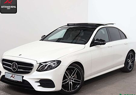 Mercedes-Benz E 200 d AMG NIGHT DIAMANTWEISS,DISTRO,PANO,AHK