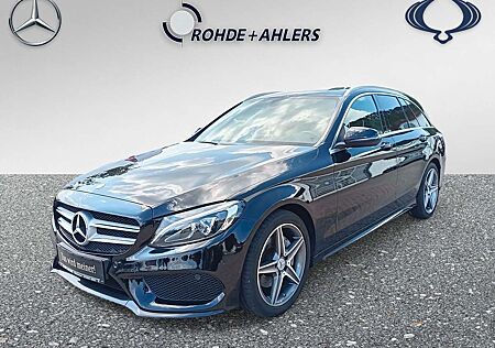 Mercedes-Benz C 220 T+AMG LINE INTERIEUR+EXTERIEUR+SCHECKHEFT +