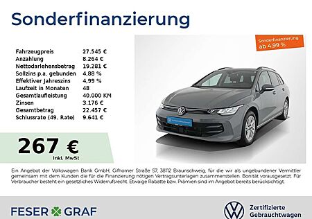 VW Golf Volkswagen Variant 1.5 TSI Life DSG Navi R-Kamera ACC