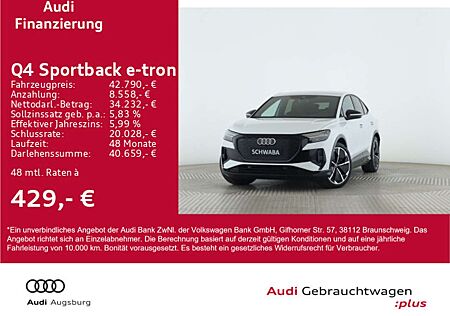 Audi Q4 e-tron Q4 Sportback 50 e-tron qu. 2x S line*Wärmep.*21"