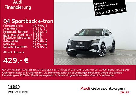 Audi Q4 e-tron Q4 Sportback 50 e-tron qu. 2x S line*Wärmep.*21"