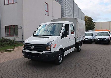 VW Crafter Volkswagen Pritsche DoKa 1. Hand / SHZ / Fzg. Nr:19