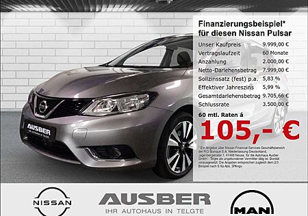 Nissan Pulsar N-Connecta 1.2 Navi Kamera Sitzheizung Ganzjahresr