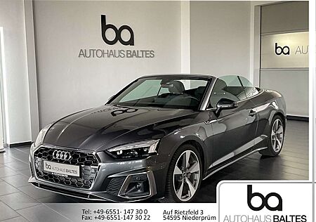 Audi A5 40 TFSI Cabriolet S line 19"/Matrix/Navi/Park