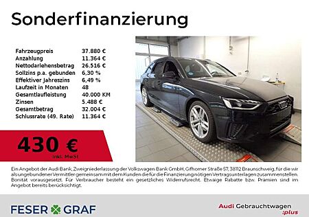 Audi A4 Avant 45 TFSI qu S Line Int Navi,LED,Leder,AHK