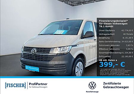 VW T6 Transporter Volkswagen T6.1 Kombi 2.0TDI lang LR AHK SHZ GRA PDC Klima