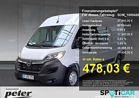 Opel Movano 2.2 D Doka Kasten L3H2 6-Sitzer Klimaautomatik Allwetter (VFW)