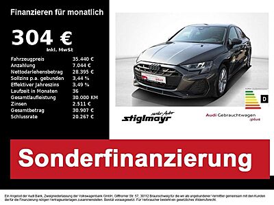 Audi A3 Limousine S line 35 TDI S-tronic KAMERA+NAVI