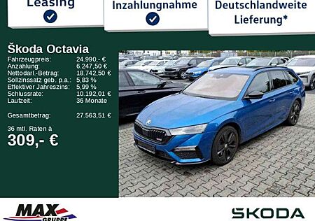 Skoda Octavia gebraucht kaufen Skoda Octavia Combi RS iV 1.4TSI 110kW MATRIXLED+HUD+