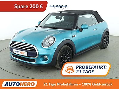 MINI Cooper Cabrio Cooper*TEMPO*PDC*SHZ*LIM*KLIMA*ALU*BLUETOOTH*