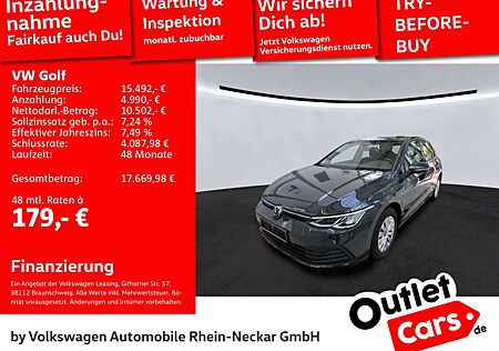 VW Golf Volkswagen VIII 1.0 TSI Lim LED Digitaltacho uvm