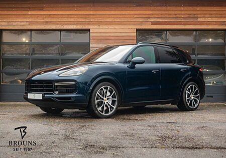 Porsche Cayenne Turbo *MoonliBlue-Burmester-el.AHK-1.Hd.