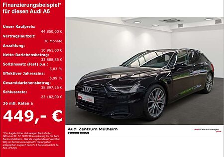 Audi A6 Avant 55 TFSIe S-Line Navi Matrix LED Leder virtua