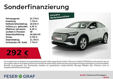 Audi Q4 e-tron Sportback 35 e-tron Navi,LED,Kamera,Sitzhzg
