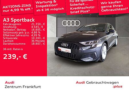 Audi A3 30 TFSI Tempomat DAB VC PDC Sitzhei