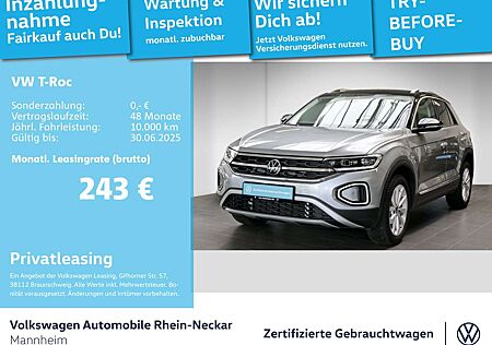 VW T-Roc Volkswagen 1.5 TSI Style DSG AHK Navi LED PDC uvm