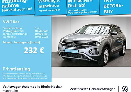 VW T-Roc Volkswagen 1.5 TSI Style DSG AHK Navi LED PDC uvm