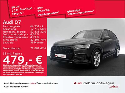 Audi Q7 50 TDI qu. Pano/AHK/7-Sitzer/Matrix